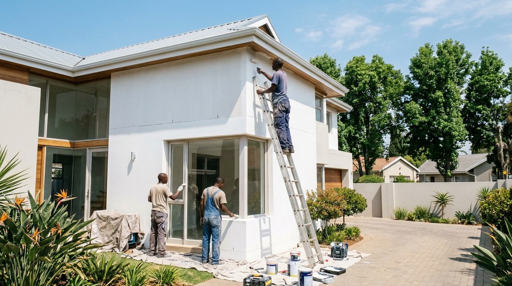Painters in St James, Cape Town South Peninsula